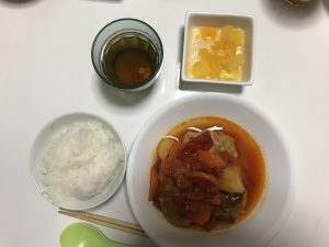 ショートステイでの皆で食事作り一旦中断しています